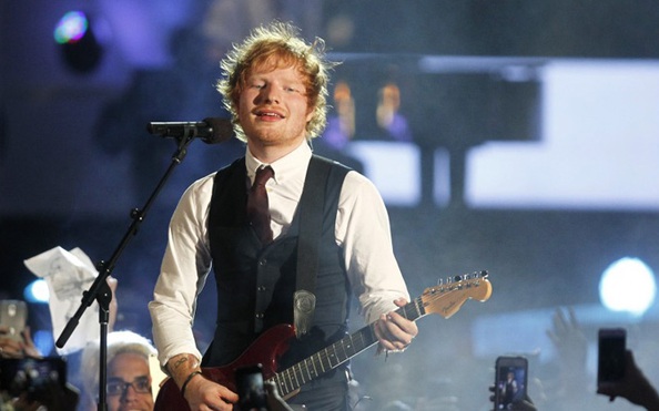 Ed Sheeran vuột giải thưởng lớn