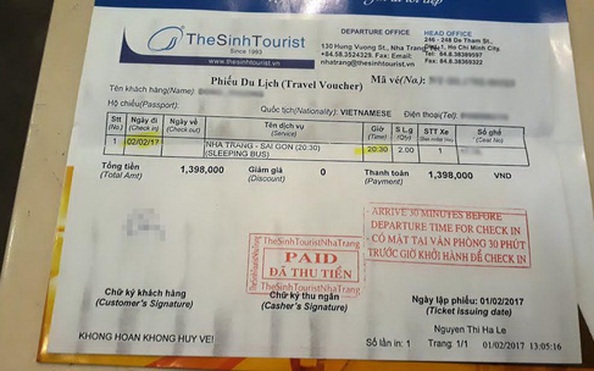 Vụ tăng giá vé tỷ lệ cá cược kèo nhà cái gần 4 lần: TheSinh Tourist không biết?