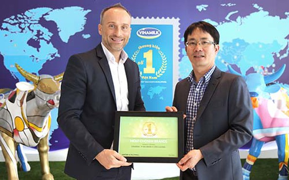 Vinamilk 3 năm liên tiếp trong Top những thương hiệu được lựa chọn nhiều tỷ lệ bóng đá kèo nhà cái
