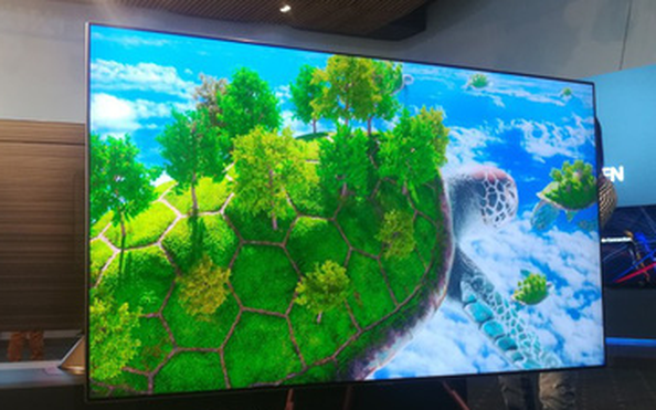 TV QLED 2018 triệt tiêu “lỗ đen” xấu xí