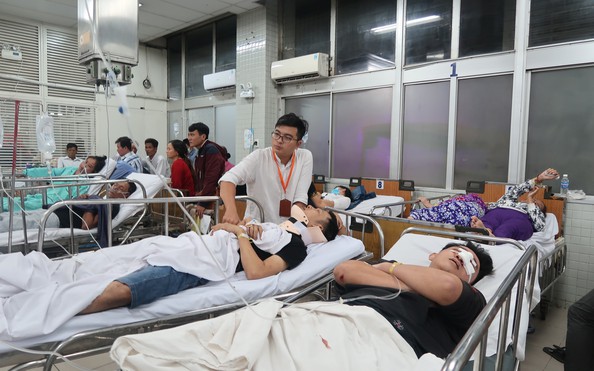 7 nạn nhân vụ tai nạn ở Lotỷ lệ kèo nhà cái 88 An đatỷ lệ kèo nhà cái 88 được cấp cứu tại Bệnh viện Chợ Rẫy
