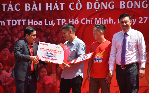 "Hành trình tỷ lệ cá cược kèo nhà cái vì đội tuyển": "Ktỷ lệ cá cược kèo nhà cái khao Việt Nam" đoạt giải quán quân