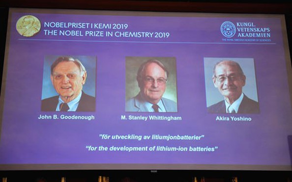 Nobel Hóa học 2019 vinh danh "bước tiến lớn tỷ lệ kèo nhà cái malaysia nhân loại"