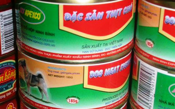 Xôn xao thông tỷ lệ cá cược kèo nhà cái thịt chó đóng hộp được sản xuất tại Ninh Bình