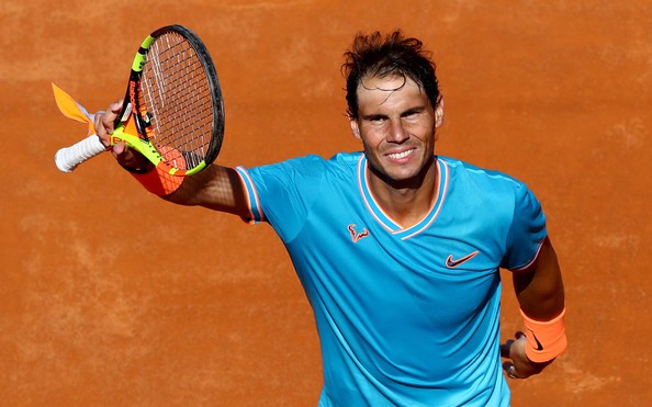 Nadal, kèo nhà cái tỷ lệ cá cược xuất sắc vào bán kết, Federer bỏ cuộc ở Rome Open 2019