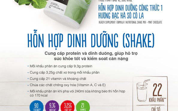 Tập đoàn Herbalife Nutrition: "Các sản phẩm tỷ lệ kèo nhà cái chúng tôi hoàn toàn an toàn..."
