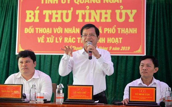 Lãnh đạo tỉnh đối thoại với tỷ lệ cá cược kèo nhà cái về xử lý rác