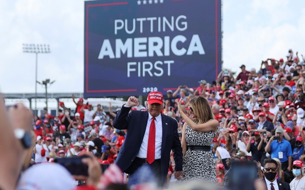 Bầu cử Mỹ: Giằng co ở bang chiến trường, tỷ lệ kèo nhà cái Trump dọa kiện Pennsylvania