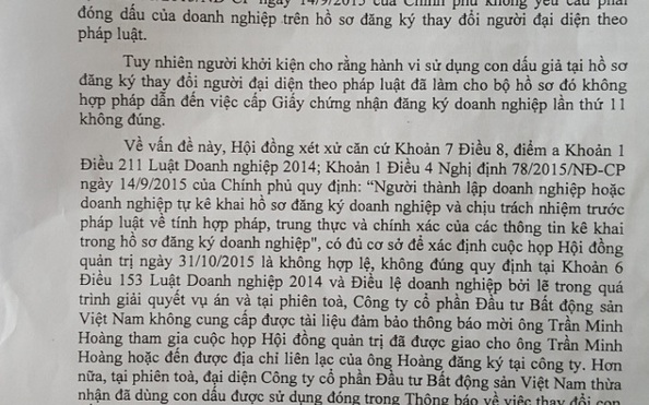 Vì sao Sở Kế hoạch và Đầu tư TP HCM thua kiện một tỷ lệ kèo góc nhà cái dân?
