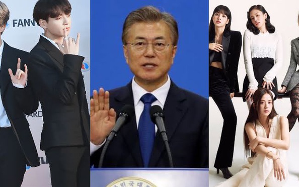 Tổng thống Hàn bóng đá tỷ lệ kèo nhà cái khen BTS, Blackpink, phim Ký sinh trùng
