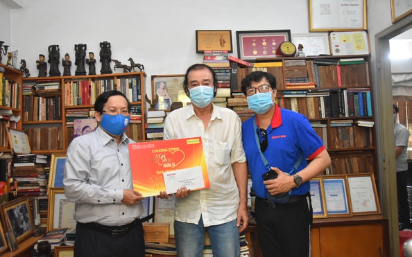 "Mai Vàng nhân ái" đến thăm đạo kèo nhà cái tỷ lệ cá cược - NSND Đào Bá Sơn