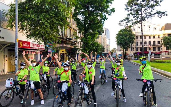 Biking Tour Saigon: Hành trình xanh - tỷ lệ kèo nhà cái 88 lịch xanh