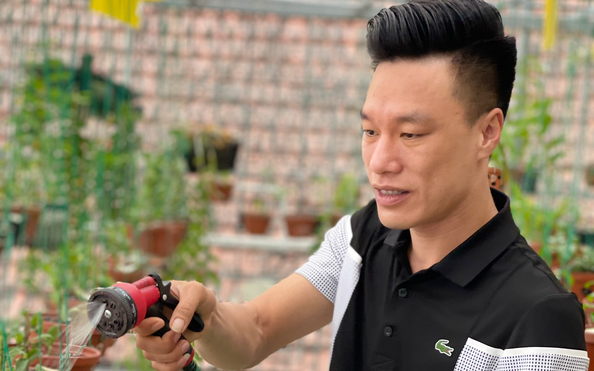 Ông chủ vườn lan Vũ Hoàng Giang với vườn lan giá trị gây sốt cộng đồng kèo nhà cái tỷ lệ bóng đá