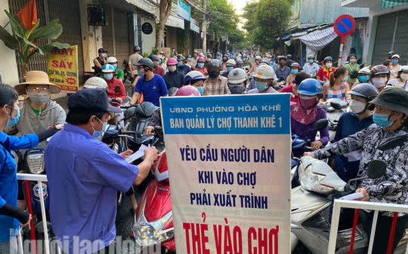 Đà Nẵng: bóng đá tỷ lệ kèo nhà cái dân lại đổ xô đến chợ mua đồ tích trữ