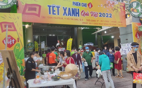 Bánh chưng organic hút hàng