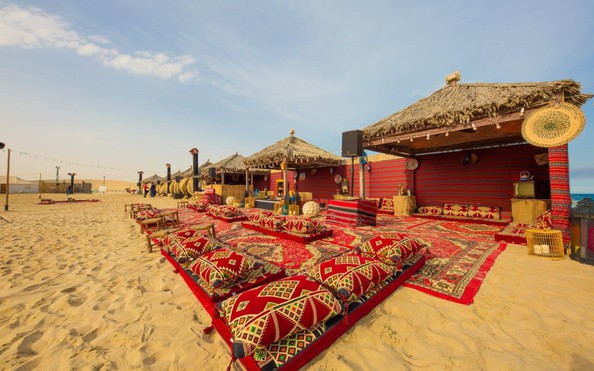 Du khách đến Qatar mùa World tỷ lệ cá cược kèo nhà cái có thể ngủ giữa sa mạc