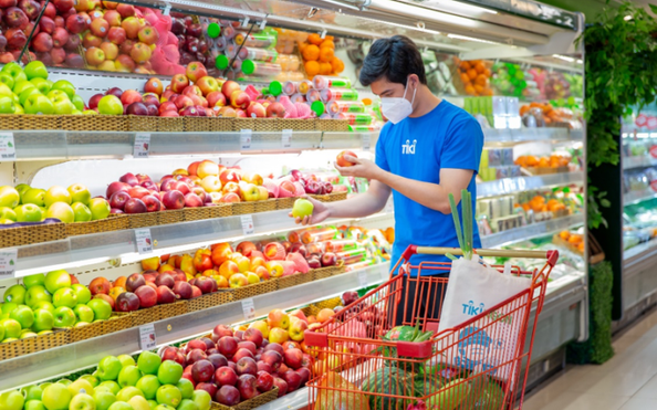 Đi chợ online thời lạm phát