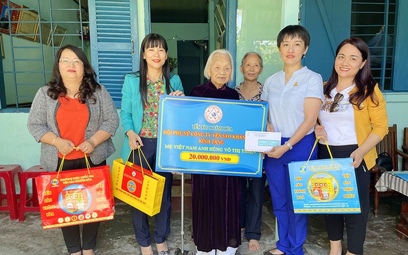 Yến Sào Khánh Hòa tri ân Mẹ Việt Nam anh hùng