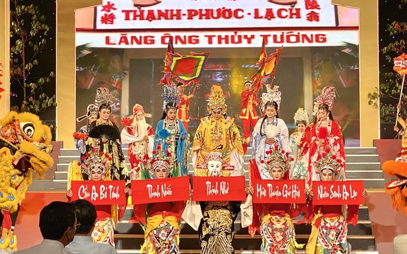 Khai mạc Lễ tỷ lệ kèo nhà cái hôm nay Nghinh Ông và Lễ Mừng công ngư dân Cần Giờ năm 2022