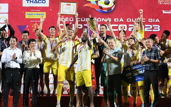 tỷ lệ kèo nhà cái malaysia thắng ấn tượng Công an Hà Nội, đoạt Siêu Cúp quốc gia 2023