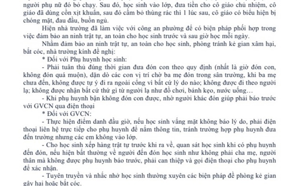 TP HCM: tỷ lệ bóng đá kèo nhà cái phụ nữ lạ mặt dụ dỗ, có dấu hiệu bắt cóc học sinh
