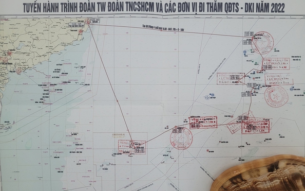 CUỘC THI VIẾT “CHỦ QUYỀN QUỐC GIA BẤT KHẢ XÂM PHẠM”: Tấm bản đồ thiêng liêng
