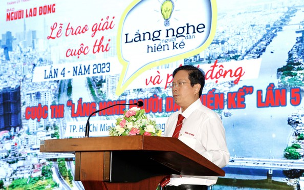 Phát động cuộc thi "Lắng nghe tỷ lệ kèo nhà cái malaysia dân hiến kế" lần 5