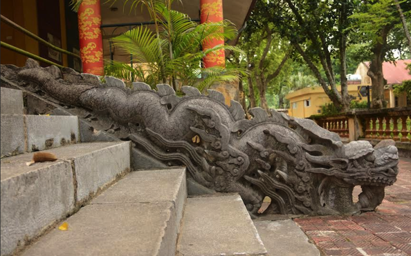 Bảo vật tỷ lệ kèo góc nhà cái gia thềm rồng Điện Kính Thiên có gì đặc biệt?