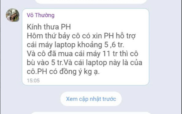 Cô giáo và chiếc tỷ lệ kèo nhà cái malaysia