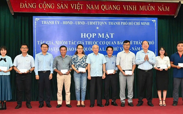 TP HCM khen thưởng tác giả, nhóm tác giả đoạt Giải tỷ lệ bóng đá kèo nhà cái chí Quốc gia