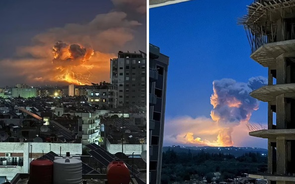 Israel thả "bom động đất", tỷ lệ cá cược kèo nhà cái kho tên lửa Syria
