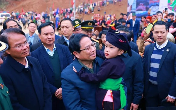 Thủ tướng Chính phủ dự Lễ khánh thành dự án tái thiết khu dân cư thôn kèo nhà cái tỷ lệ bóng đá