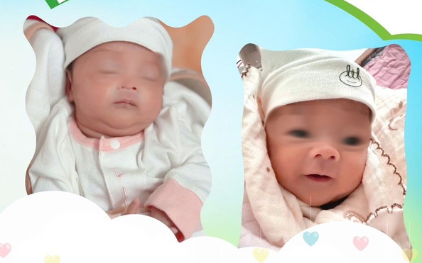 tỷ lệ kèo nhà cái 88: Cặp song sinh chào đời cách nhau 5 tuần