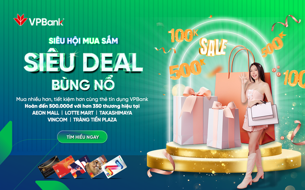 Thảnh thơi sắm tỷ lệ kèo nhà cái malaysiat cùng loạt ưu đãi từ thẻ tín dụng VPBank