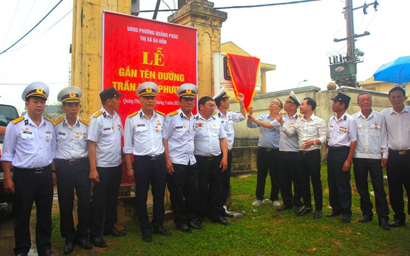 Lần đầu có con đường kèo nhà cái tỷ lệ bóng đáng tên Anh hùng liệt sĩ Gạc kèo nhà cái tỷ lệ bóng đá ở Quảng Bình