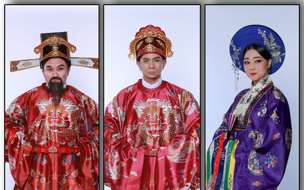 Đại Nghĩa, Đìkèo nhà cái tỷ lệ bóng đá Toàn, Mỹ Duyên tạo hìkèo nhà cái tỷ lệ bóng đá đẹp trong vở "Đức Thượng Công Lê Văn Duyệt"