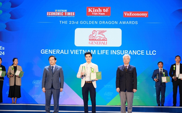 Generali tỷ lệ bóng đá kèo nhà cái Nam được vinh danh tại hệ thống giải thưởng Rồng Vàng
