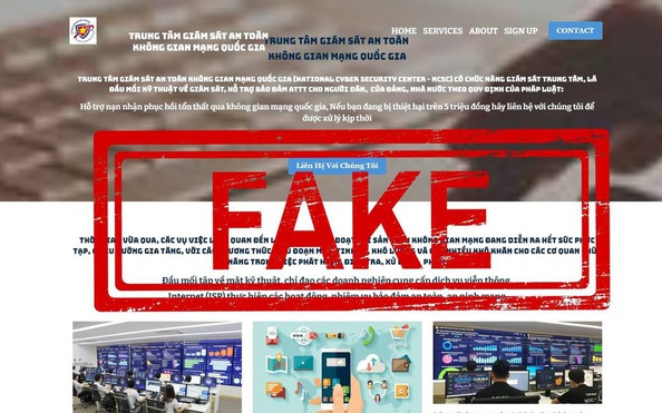Giả mạo website Trung tâm Giám sát an toàn không gian tỷ lệ kèo nhà cái malaysia quốc gia để lừa đảo