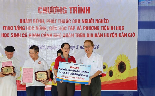 tỷ lệ kèo góc nhà cái tặng 1.000 phần quà cho hộ gia đình có hoàn cảnh khó khăn tại huyện Cần Giờ