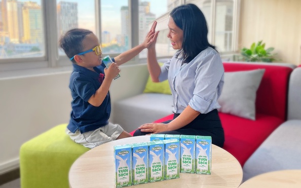 Sữa Tươi Tươi Sạch NutiMilk dinh dưỡng chuẩn cao chào sân với diện mạo bắt mắt