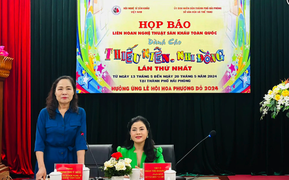 Lần đầu tổ chức Liên tỷ lệ kèo nhà cái hôm nay Nghệ thuật Sân khấu toàn quốc dành cho thiếu niên, nhi đồng