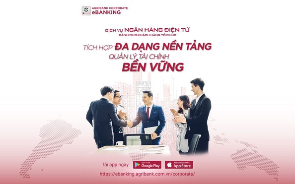 Agribank ra mắt giải pháp ngân hàng điện tử eBanking dành cho khách hàng tổ chức