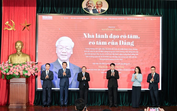 Ra mắt trang thông bóng đá tỷ lệ kèo nhà cái đặc biệt về Tổng Bí thư Nguyễn Phú Trọng
