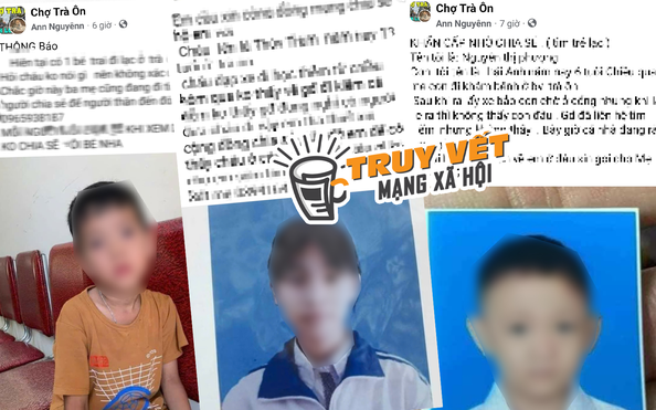 Cảnh giác trước thông bóng đá tỷ lệ kèo nhà cái giả mạo “tìm trẻ lạc”