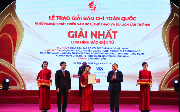 94 tác phẩm nhận Giải tỷ lệ bóng đá kèo nhà cái chí "Vì sự nghiệp phát triển Văn hóa Thể thao và Du lịch"