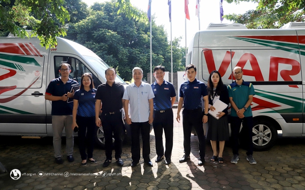 Thêm hai xe VAR được tăng cường cho V-League 2024-2025