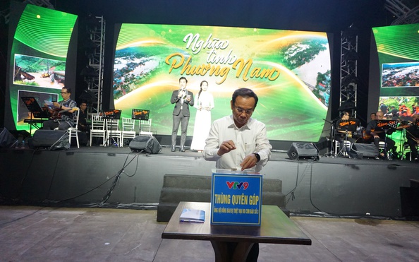 Đêm nhạc "Nghĩa tình phương Nam" quyên góp gần 5,3 tỉ tái thiết thôn kèo nhà cái tỷ lệ bóng đá