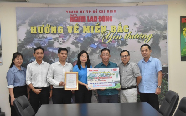 Viên chức, lao động Acecook Việt tỷ lệ kèo góc nhà cái đóng góp hơn 420 triệu đồng khắc phục bão, lũ miền Bắc