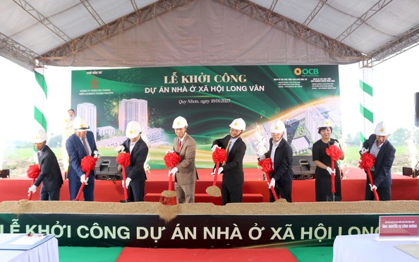 Bình Định: Khởi công dự án nhà ở xã tỷ lệ kèo nhà cái 88 gần 800 tỉ đồng