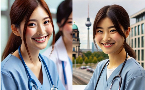 Sinh viên năm nhất tìm kiếm cơ hội du tỷ lệ kèo góc nhà cái Đức ngành điều dưỡng